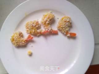 炸虾球的做法步骤:3