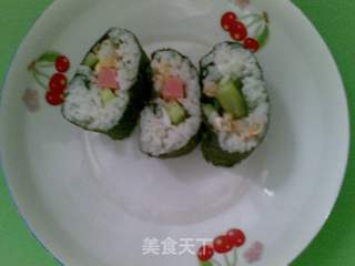 寿司(第一次做)的做法步骤:5