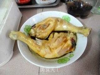 微波蜜汁鸡腿的做法步骤:7