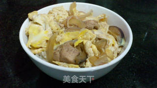 亲子丼的做法步骤:13