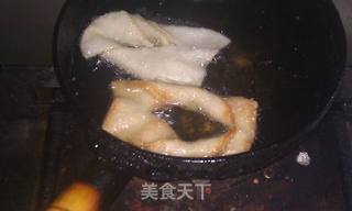 炸焦叶的做法步骤:7