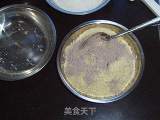 巧克力白芝麻蛋糕——电饭锅做的做法步骤：3