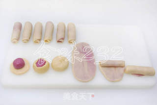 紫薯酥的做法步骤:19