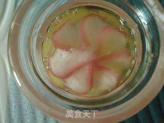 瓶中花水晶果冻的做法步骤:6