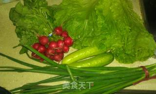 三步搞定蘸酱菜的做法步骤：2