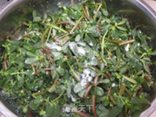 马齿苋团子(馍馍)的做法步骤:5