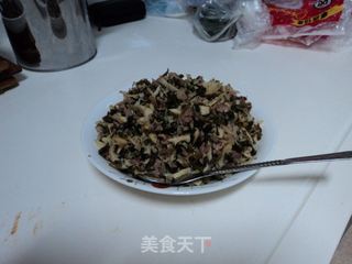 自制清明艾饺的做法步骤：2