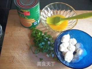米奇玉米麻糬面包的做法步骤:4