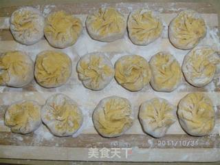 南瓜豆沙包的做法步骤:6