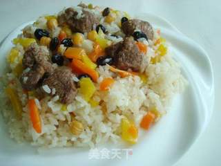 碎肉抓饭——新疆味道的做法步骤:13