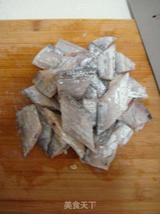 醋香烧带鱼的做法步骤:4