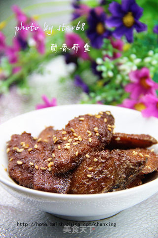 醋香烧带鱼的做法步骤:12