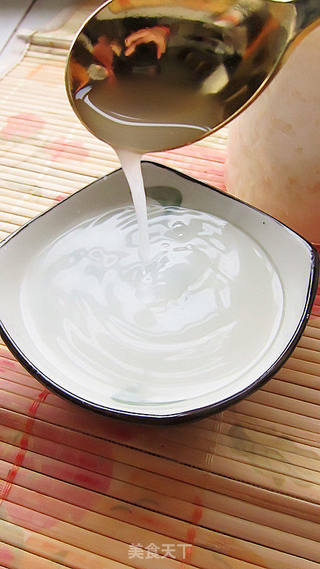 跟着妈妈学做菜—— {米酒酿}的做法步骤:8