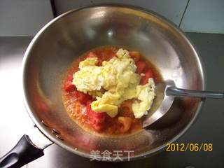 番茄炒鸡蛋的做法步骤：7