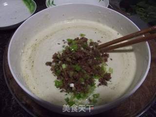 我的早点——菜根煎饼的做法步骤：4