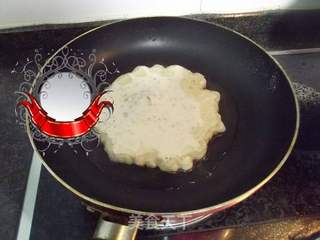 我的早点——菜根煎饼的做法步骤：5