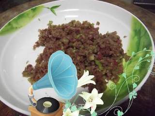 我的早点——菜根煎饼的做法步骤：2