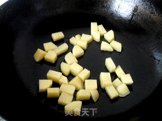 玩转电饭煲——黑椒土豆拌锅巴饭的做法步骤:6