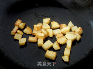 玩转电饭煲——黑椒土豆拌锅巴饭的做法步骤:7