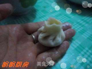 迷你鲜肉小蒸包和小煎包!的做法步骤:9