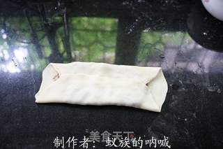 饼铛美食----烫面豆沙饼的做法步骤:5