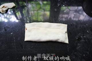 饼铛美食----烫面豆沙饼的做法步骤:6