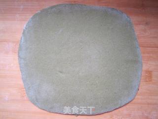 抹茶花卷的做法步骤:6