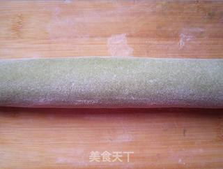 抹茶花卷的做法步骤:8