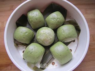 抹茶花卷的做法步骤:11