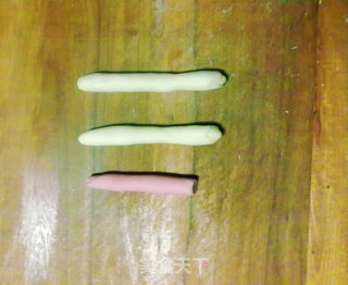 蝴蝶结馒头的做法步骤:7
