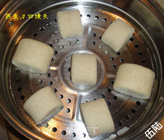 燕麦刀切馒头的做法步骤:11