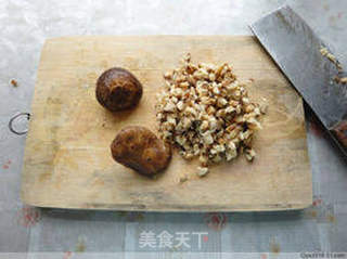 香菇油菜馅饼的做法步骤:2