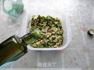 香菇油菜馅饼的做法步骤:3