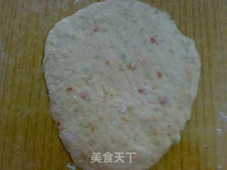 当圣女果遇到奇异果:缤纷果吐司的做法步骤:12
