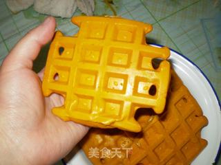 苦荞华夫饼的做法步骤：10