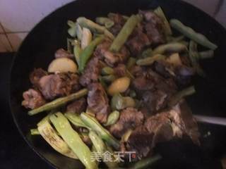 东北一家人(芸豆炖排骨)的做法步骤:5
