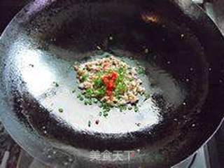 新手简易美食—肉末水蒸蛋的做法步骤:12