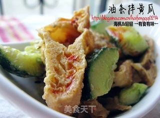 舌尖上的山东- 油条拌黄瓜的做法步骤:8