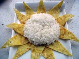太阳花米饭----孩子不吃肝怎么办?的做法步骤:5
