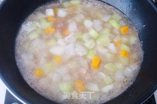 夏季健康解暑促消化汤煲——排骨杂菜汤的做法步骤:5