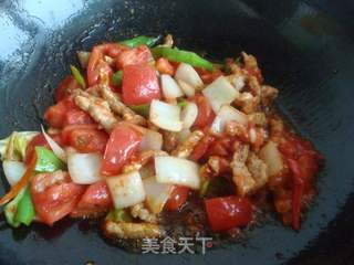 二节子炒面——新疆味道的做法步骤:9