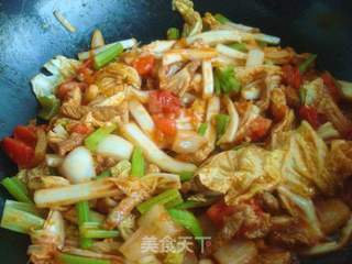 二节子炒面——新疆味道的做法步骤:10