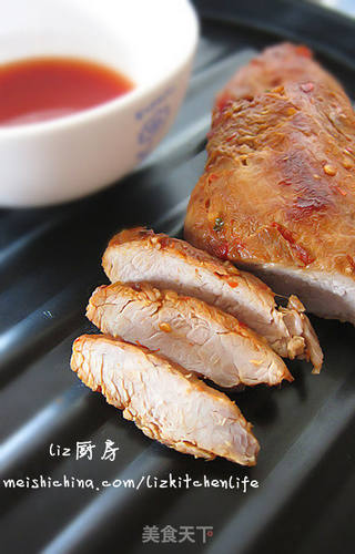 不用烤箱也能做烤肉 ——{秘制蒜香盐烤肉}的做法步骤:7