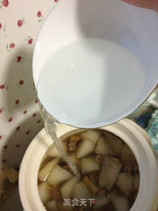 萝卜牛腩汤的做法步骤:6