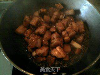 红烧肉炖粉条的做法步骤：9