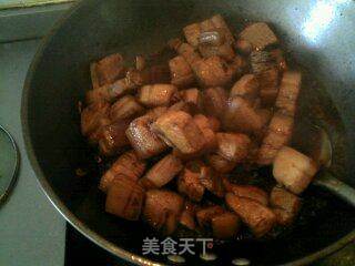 红烧肉炖粉条的做法步骤：8