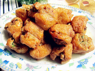 家常菜------油豆腐酿肉的做法步骤：6