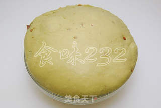 抹茶栗子吐司的做法步骤:6