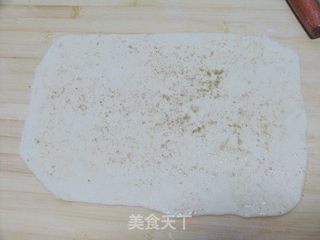 超详图解花卷做法——黑米双色花卷的做法步骤:9