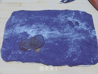 超详图解花卷做法——黑米双色花卷的做法步骤:10